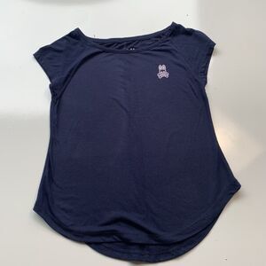 Psycho Bunny Women Size S Blue Tank Top